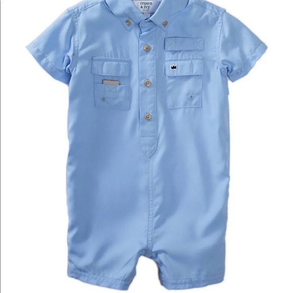 Crown and ivy fisher rompers euc 3months - Picture 5 of 6